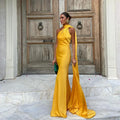 Backless Halter Evening Gown