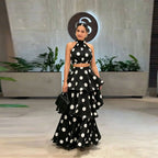 Polka Dot Halter Co Ord Set