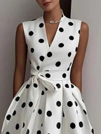 Polka Dot Midi Dress
