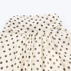 Polka Dot Puff Sleeve Blouse