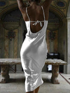 Satin Mermaid Maxi Dress