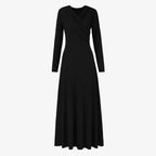 Wrap Front Maxi Dress