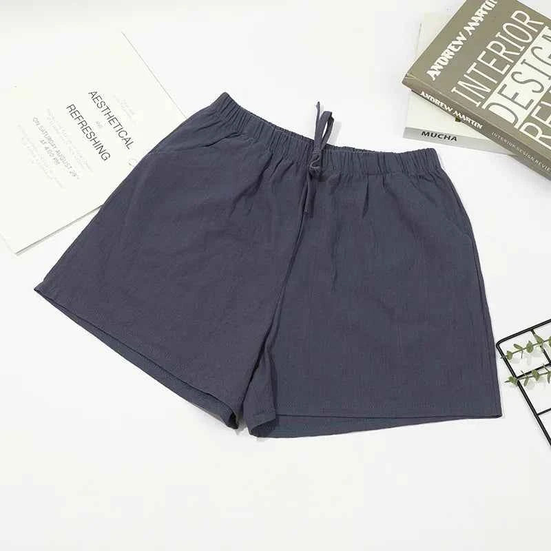 Relaxed Wide Leg Shorts