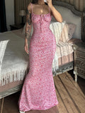 Floral Mermaid Maxi Dress