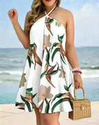 Halter Neck Mini Dress
