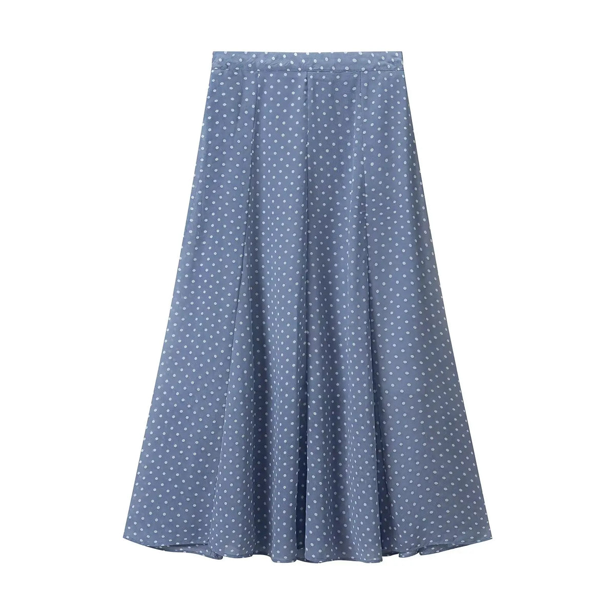 Polka-Dot Chiffon Skirt Set