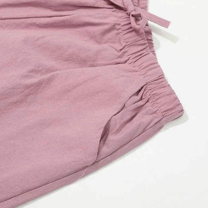 Relaxed Wide Leg Shorts