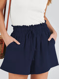 Relaxed High-Waist Shorts