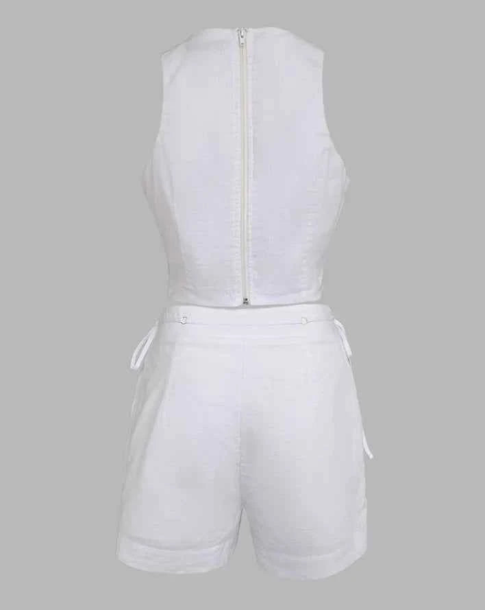 Keyhole Shorts Co-Ord Set