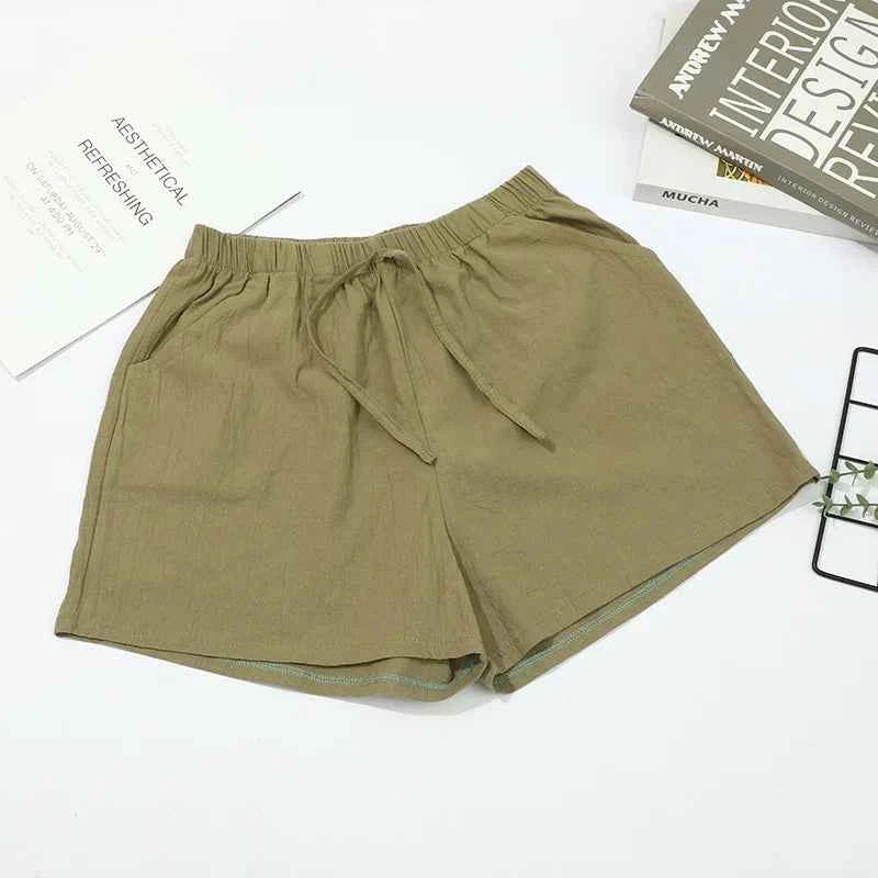 Relaxed Wide Leg Shorts