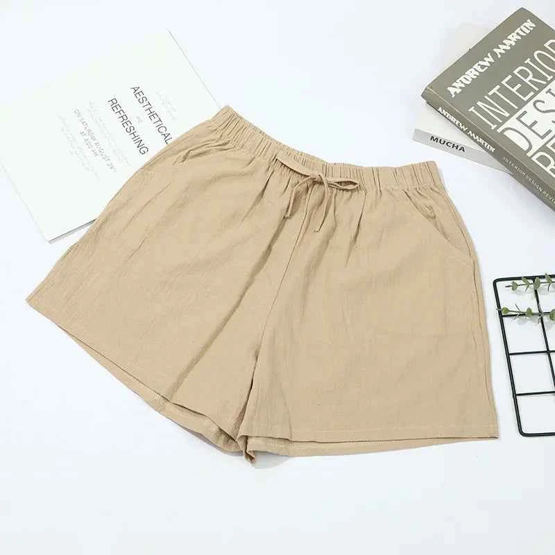Relaxed Wide Leg Shorts