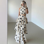 Polka Dot Halter Co Ord Set