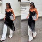 Lace Trim Slip Dress