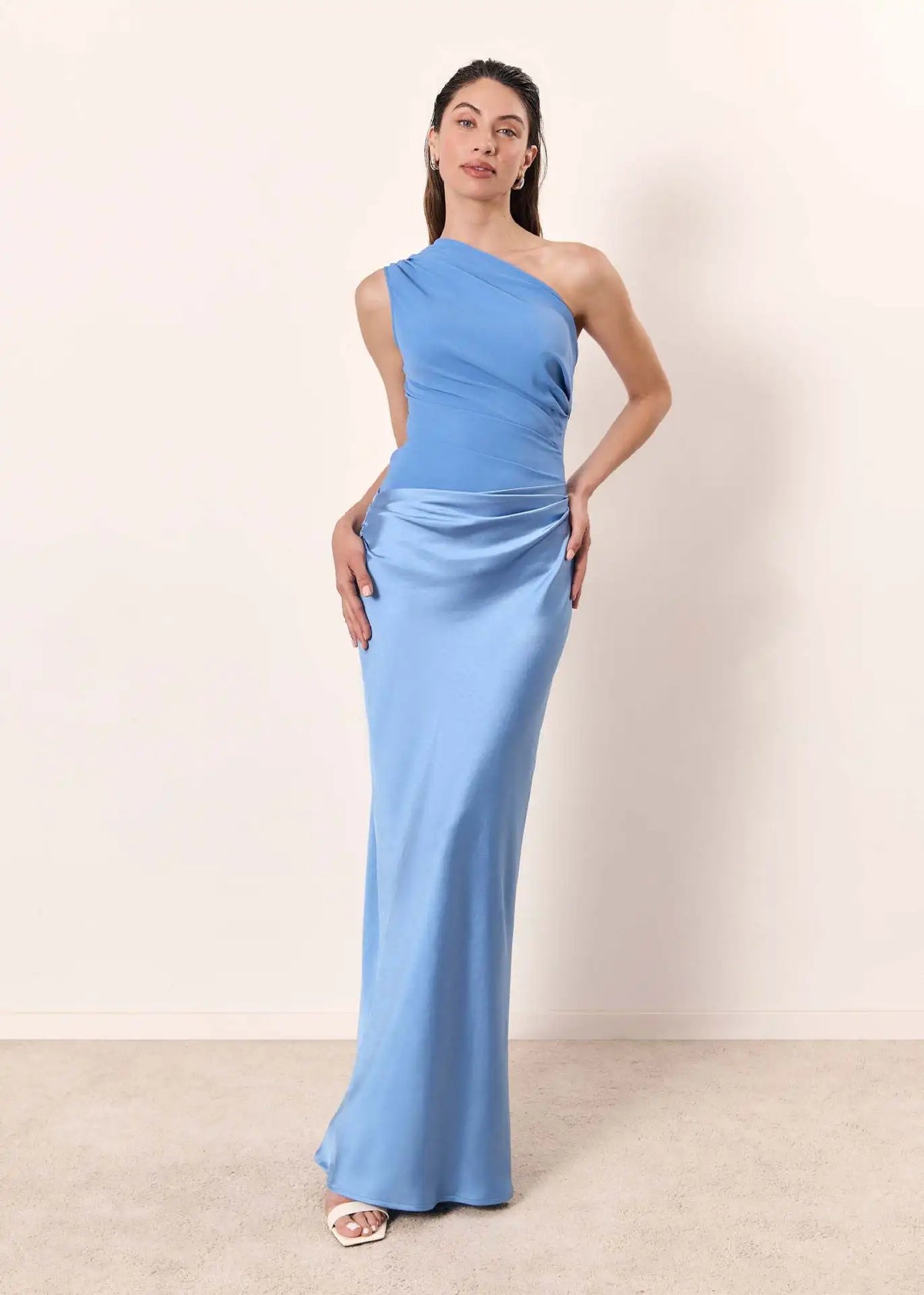 One Shoulder Evening Dress
