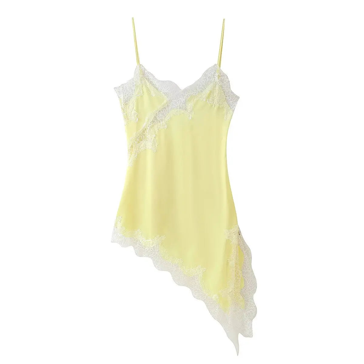 Lace Trim Slip Dress