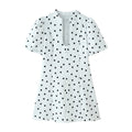 Structured Puff Sleeve Mini Dress