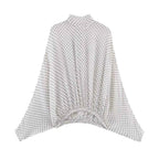 Polka-Dot Chiffon Skirt Set